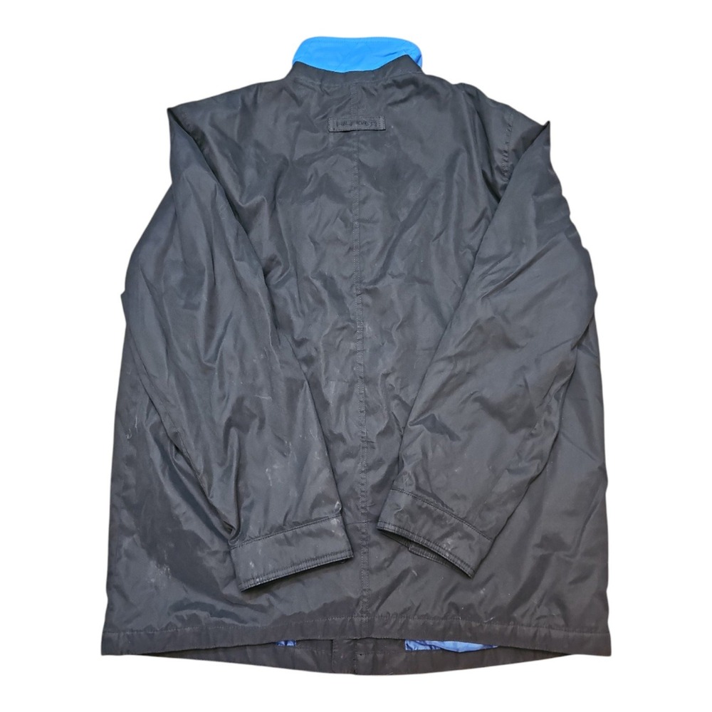 Tommy Hilfiger Surplus Black Windbreaker Zip Up Jacket XLT